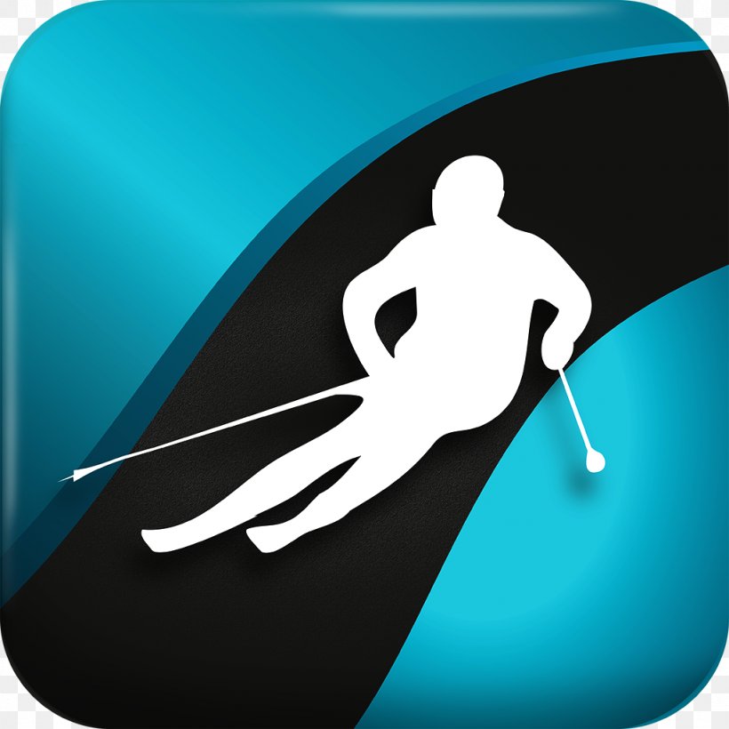 Winter Sport Runtastic Skiing Cycling, PNG, 1024x1024px, Winter Sport, Aqua, Cycling, Electric Blue, Endomondo Software Download Free