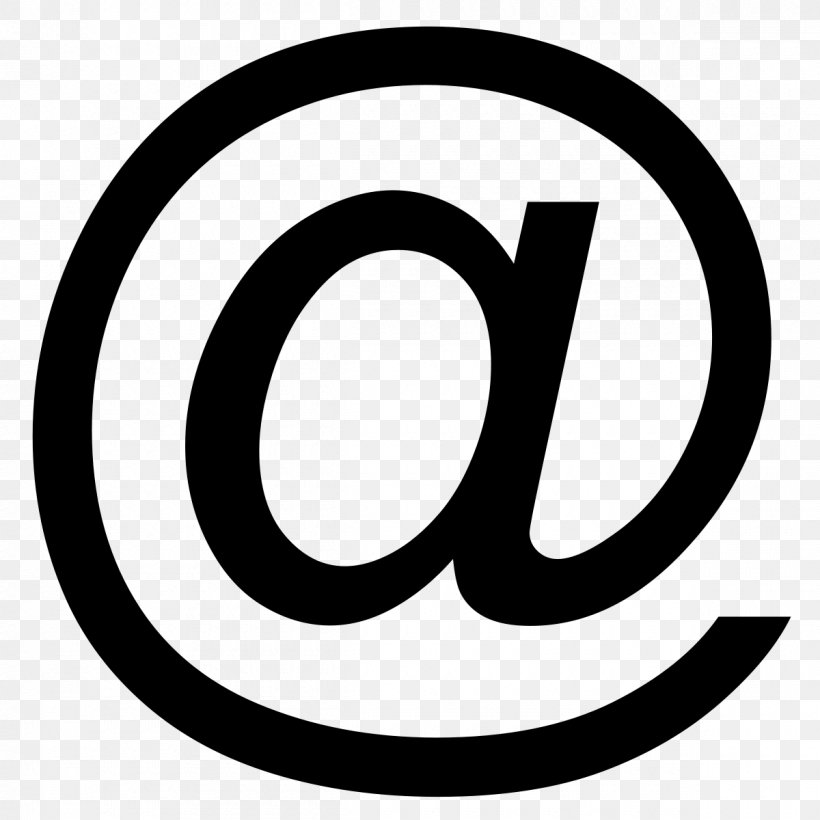 Email Address Email Box, PNG, 1200x1200px, Email, Area, Black And White, Brand, Email Address Download Free