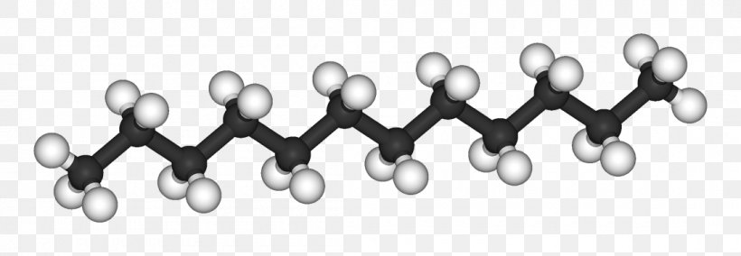 Molecule Chemical Formula Dodecane Alkane Chemical Compound, PNG, 1100x381px, 224trimethylpentane, Molecule, Alkane, Ballandstick Model, Black And White Download Free