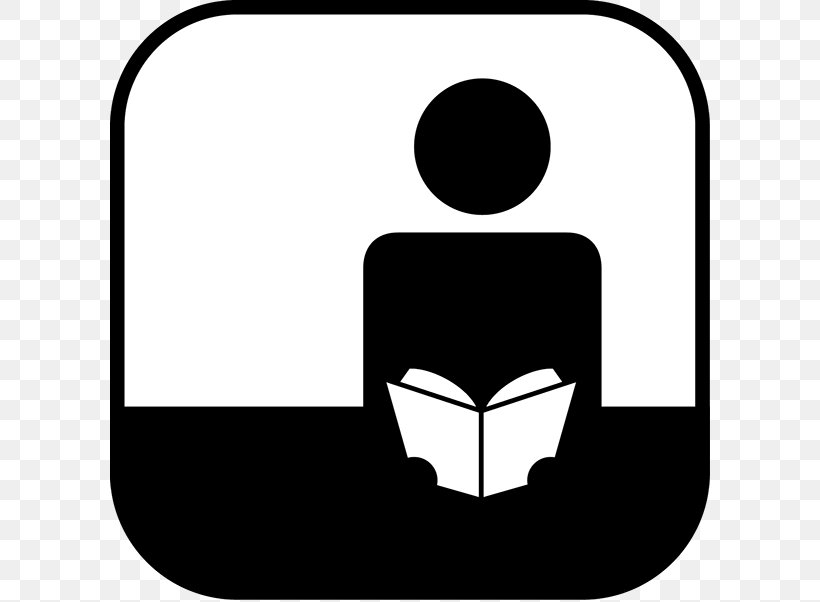 Pictogram Symbol Public Library Librarian, PNG, 600x602px, Pictogram, Area, Black, Black And White, Book Download Free