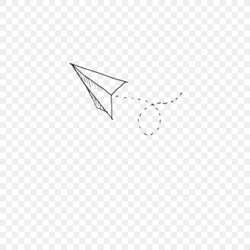 Triangle White Point Line Art, PNG, 1024x1024px, Triangle, Area, Black, Black And White, Diagram Download Free