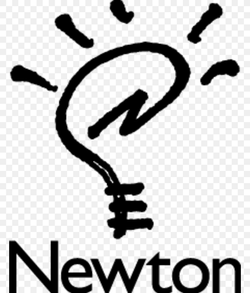 Apple Newton MessagePad PDA, PNG, 760x960px, Apple Newton, Apple, Black And White, Brand, Calligraphy Download Free
