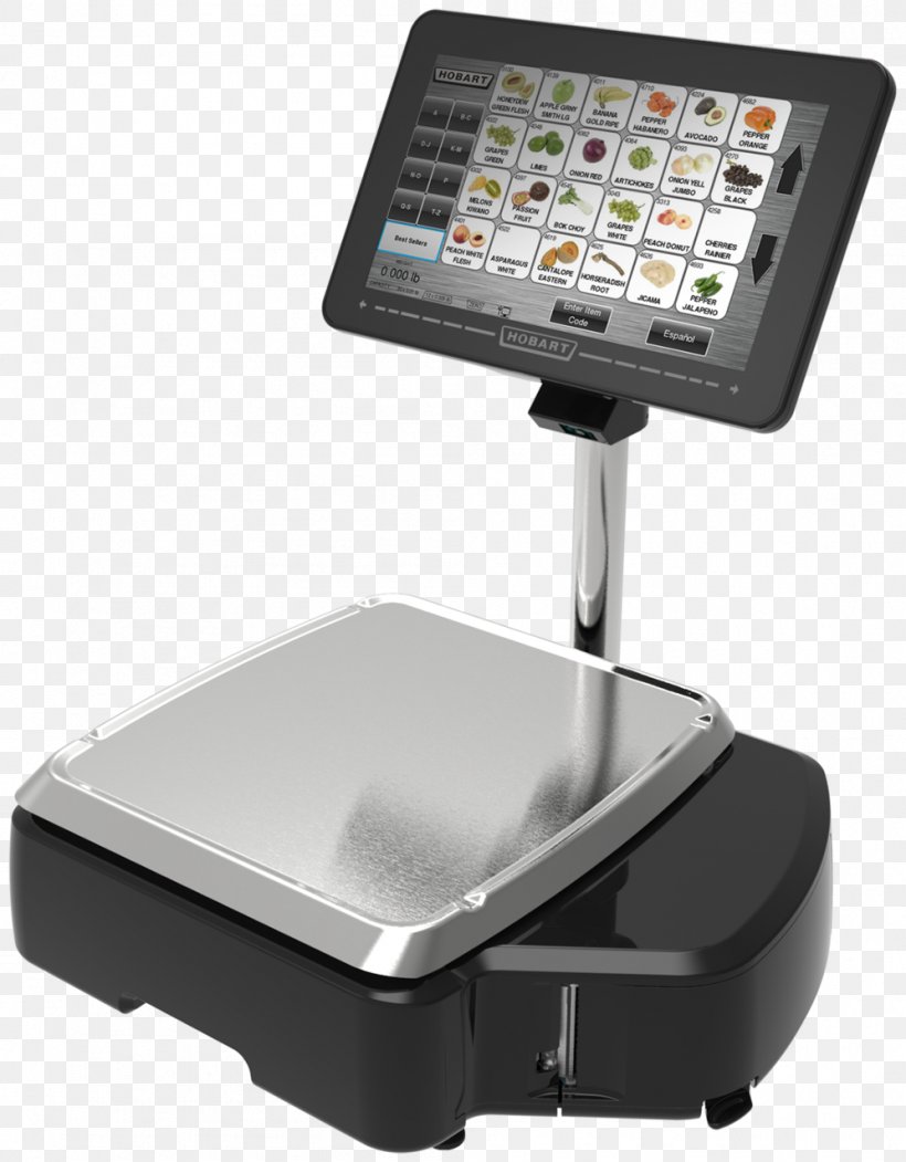 Measuring Scales Hobart Corporation Self-service Grocery Store, PNG, 997x1279px, Measuring Scales, Bascule, Electronics, Foodservice, Grocery Store Download Free