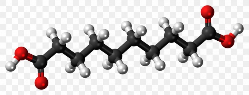 Sebacic Acid Ball-and-stick Model Molecule Carboxylic Acid, PNG, 969x371px, 245trichlorophenoxyacetic Acid, Sebacic Acid, Acid, Ballandstick Model, Body Jewelry Download Free