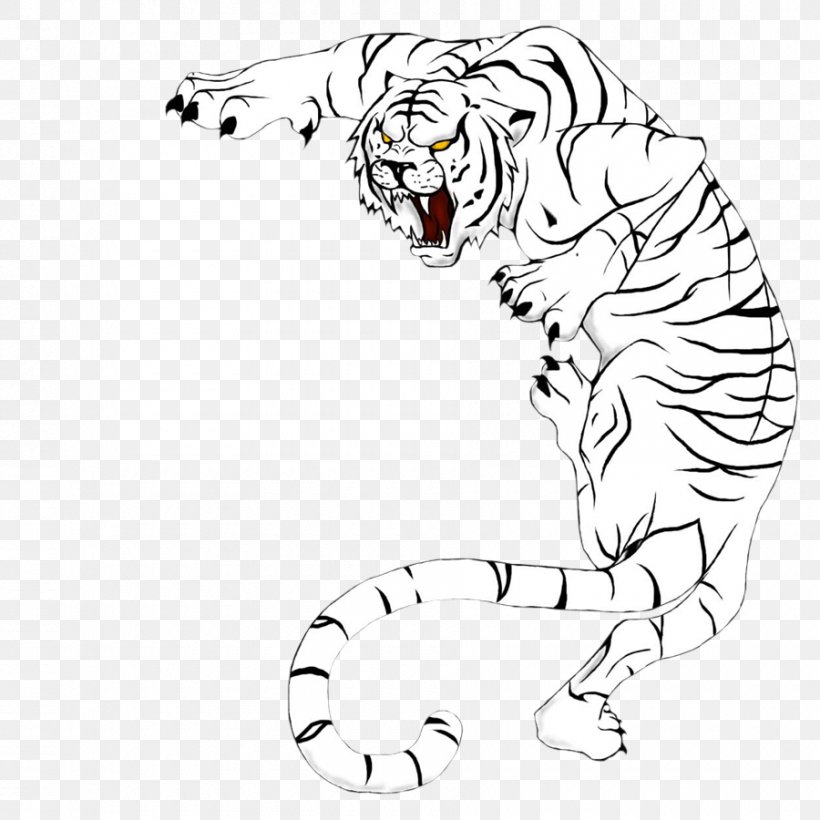 Tiger Yin And Yang Tattoo Kenzo- The Club Salon And Academy, PNG, 900x900px, Tiger, Animal, Animal Figure, Art, Artwork Download Free