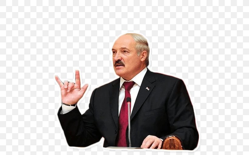 Alexander Lukashenko Belarus Sticker Telegram Russia, PNG, 512x512px, Alexander Lukashenko, Belarus, Business, Businessperson, Communication Download Free