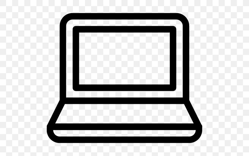 Laptop MacBook Dell Mac Book Pro, PNG, 512x512px, Laptop, Apple, Area, Black And White, Business Download Free