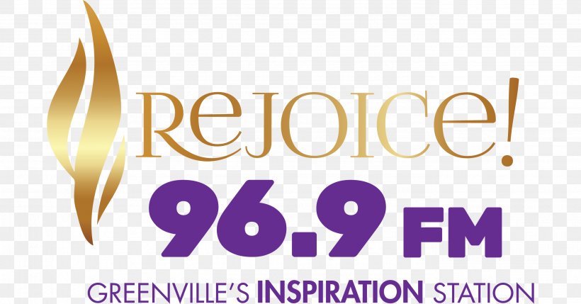 Rejoice! 96.9 FM Broadcasting Radio Station WGTK-FM Internet Radio, PNG, 2754x1442px, Fm Broadcasting, Brand, Gospel Music, Greenville, Internet Radio Download Free
