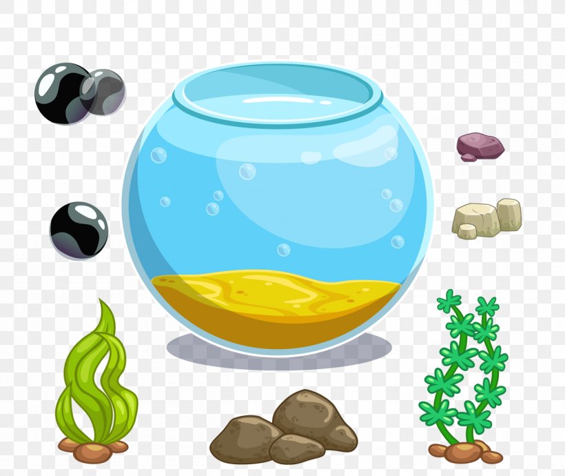 Aquarium Fish Cartoon Images ~ Aquarium Cartoon Fish Icon Tank Food ...