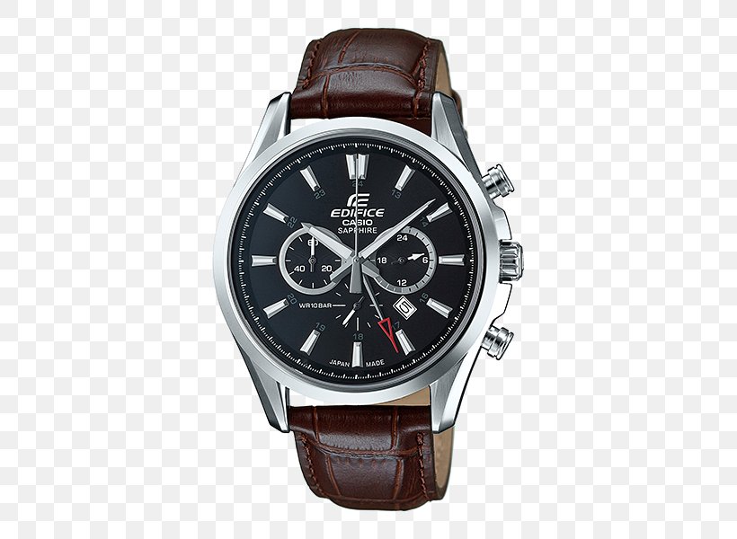Casio Edifice Watch Omega SA Chronograph, PNG, 500x600px, Casio Edifice, Analog Watch, Brand, Brown, Casio Download Free