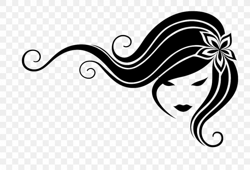 Clip Art Hair Silhouette Openclipart Illustration, PNG, 1024x698px, Hair, Art, Artwork, Black, Black And White Download Free