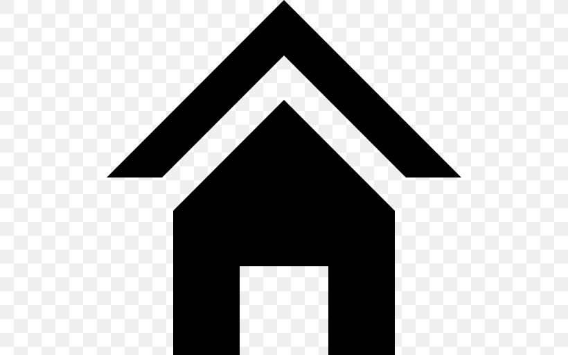 Home House Symbol, PNG, 512x512px, Home, Black And White, Brand, Building, Home Page Download Free