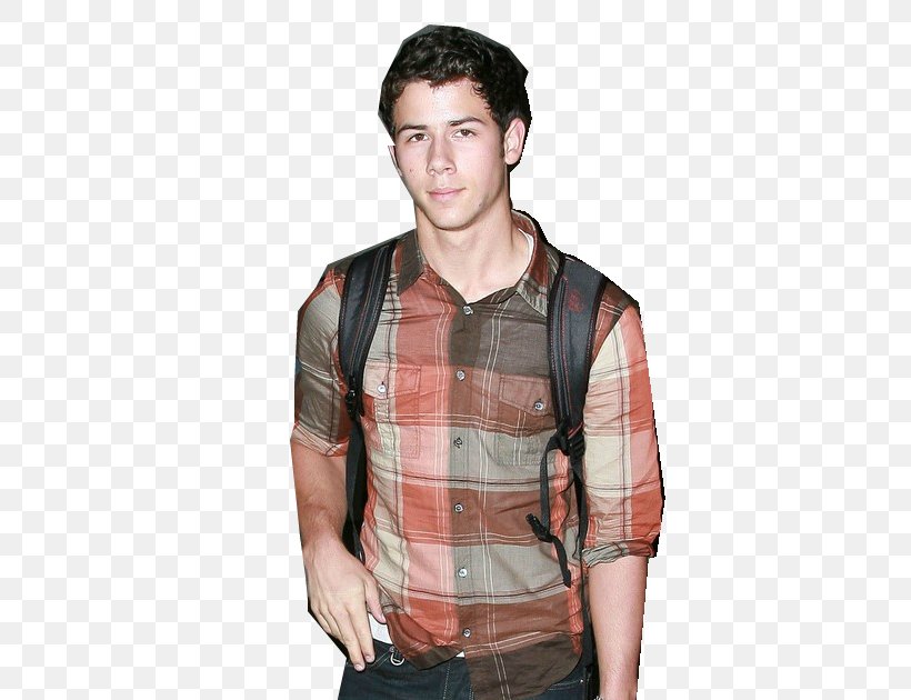 Nick Jonas T-shirt Shane Gray Jonas Brothers Dress Shirt, PNG, 535x630px, Nick Jonas, Abdomen, Arm, Dress Shirt, Full Plaid Download Free