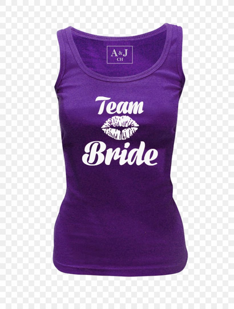 T-shirt Bridesmaid Gilets Sleeveless Shirt, PNG, 854x1125px, Tshirt, Active Shirt, Active Tank, Bachelor Party, Bachelorette Party Download Free