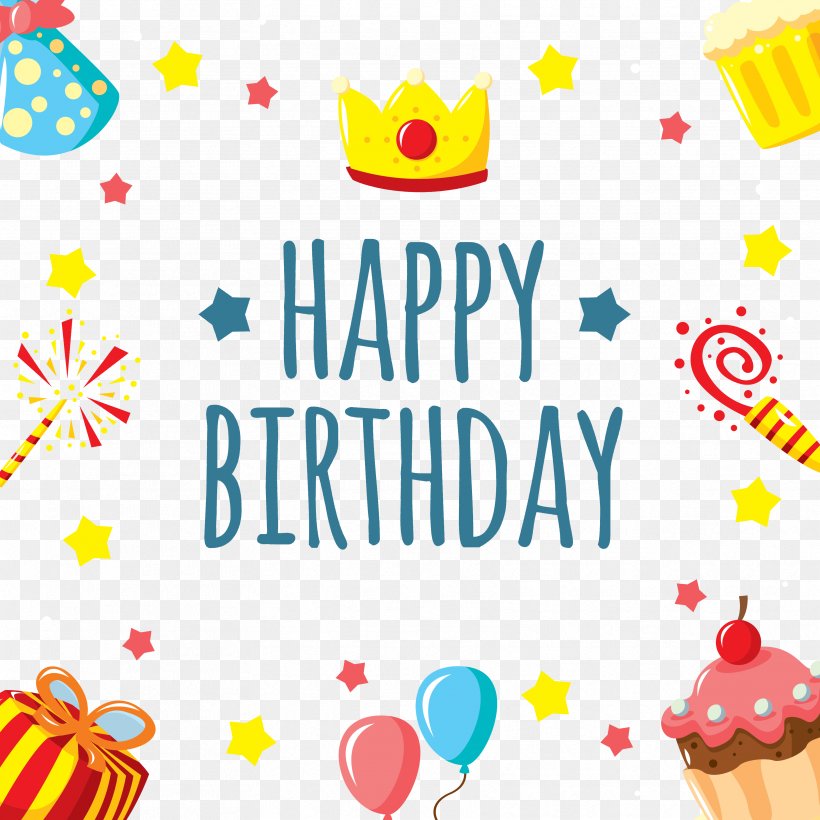 Happy Birthday To You Greeting Card Brother Wish, PNG, 3332x3332px, Birthday, Anniversary, Area, Balloon, Brother Download Free