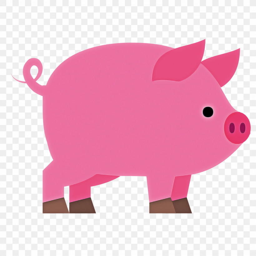 Piggy Bank, PNG, 1600x1600px, Pink, Boar, Cartoon, Livestock, Piggy Bank Download Free