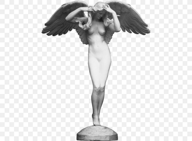 Statue Sculpture Clip Art, PNG, 465x600px, Statue, Angel, Architecture, Black And White, Bronze Sculpture Download Free