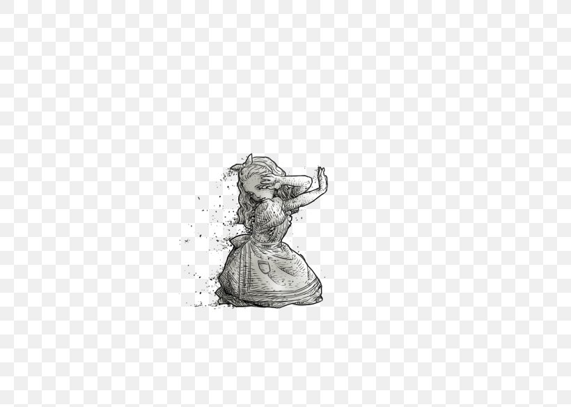 Alices Adventures In Wonderland Drawing, PNG, 616x584px, Alices Adventures In Wonderland, Alice, Alice In Wonderland, Black And White, Cartoon Download Free