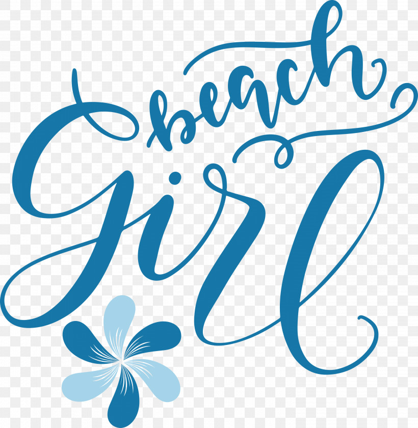 Beach Girl Summer, PNG, 2926x3000px, Beach Girl, Black, Black And White, Flower, Line Download Free