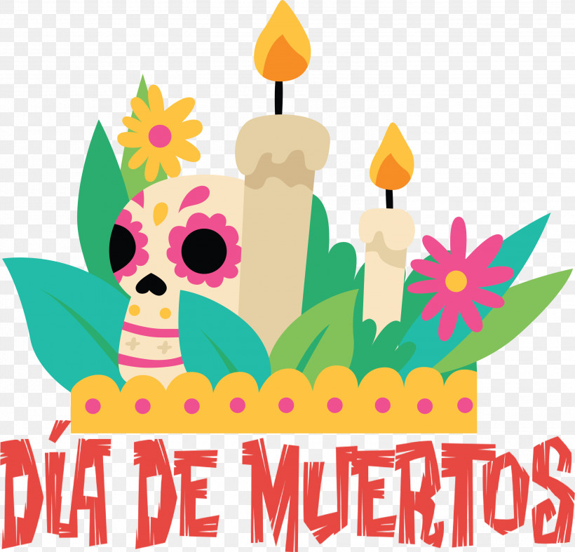 Dia De Muertos Day Of The Dead, PNG, 3000x2882px, D%c3%ada De Muertos, Day Of The Dead, Floral Design, Meter Download Free