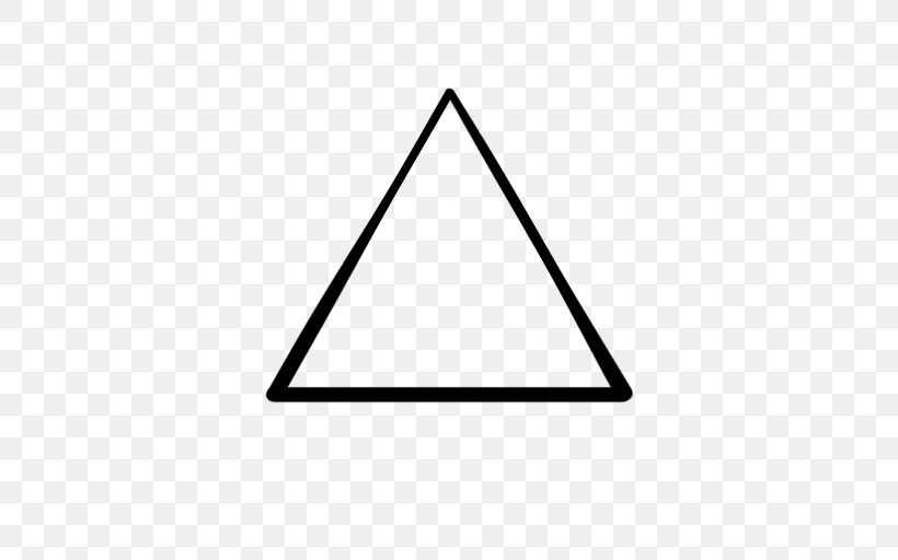 Penrose Triangle Arrow, PNG, 512x512px, Triangle, Area, Black, Black And White, Geometry Download Free