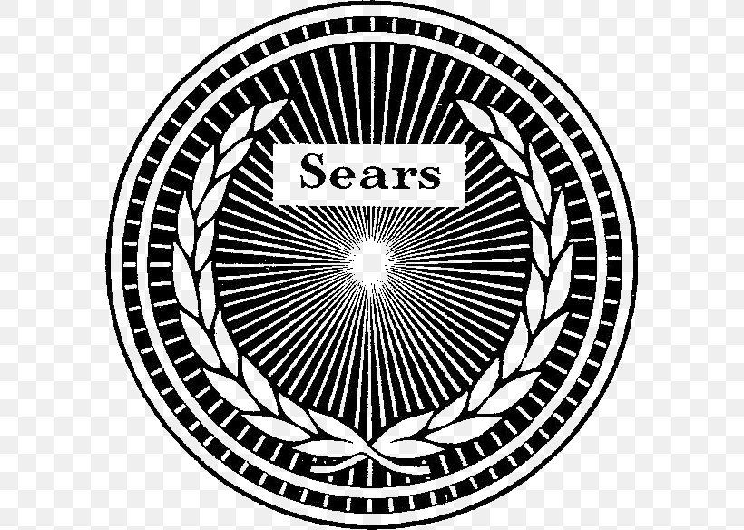 Sears Scooter Motorcycle Logo Puch, PNG, 588x584px, Sears, Allstate, Black And White, Brand, Cushman Download Free