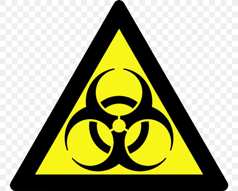 Biological Hazard Hazard Symbol Clip Art, PNG, 752x657px, Biological Hazard, Area, Biological Warfare, Dangerous Goods, Hazard Download Free