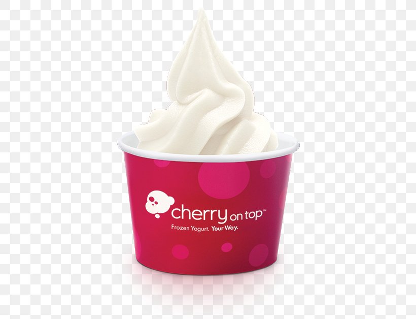 Frozen Yogurt Gelato Cherry On Top Cup, PNG, 400x628px, Frozen Yogurt, Cream, Cup, Dairy Product, Dessert Download Free