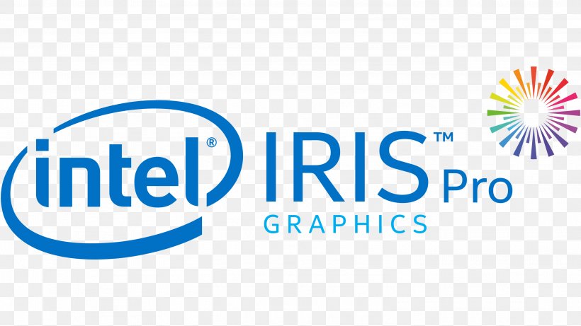Intel HD And Iris Graphics MacBook Pro Logo, PNG, 3007x1692px, Intel, Apple, Area, Blue, Brand Download Free