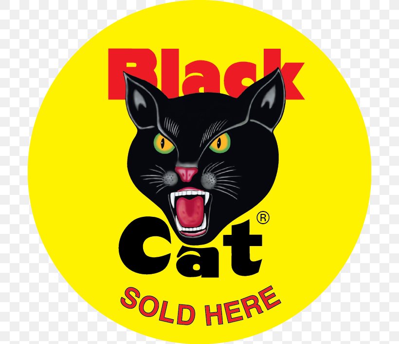 Black Cat Fireworks Ltd. Firecracker Standard Fireworks, PNG, 706x706px, Cat, Black Cat, Black Cat Fireworks Ltd, Carnivoran, Cat Like Mammal Download Free