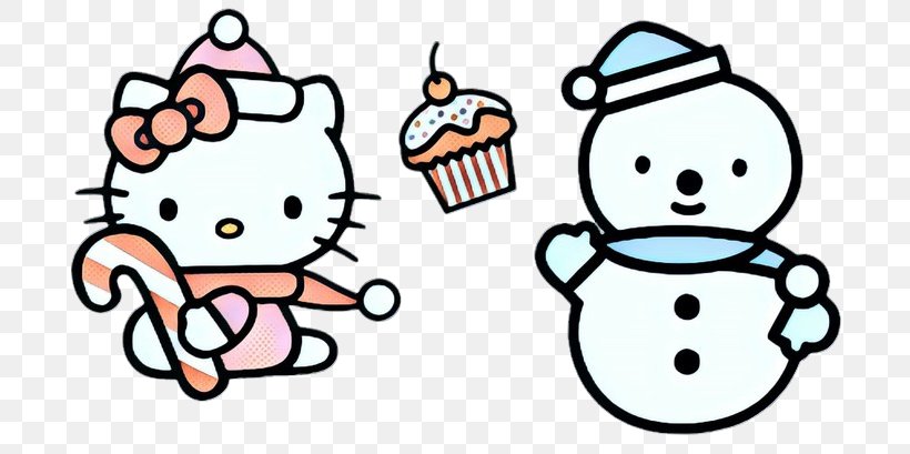 Hello Kitty Coloring Book Drawing Santa Claus Christmas Day, PNG, 722x409px, Hello Kitty, Cartoon, Character, Cheek, Christmas Day Download Free