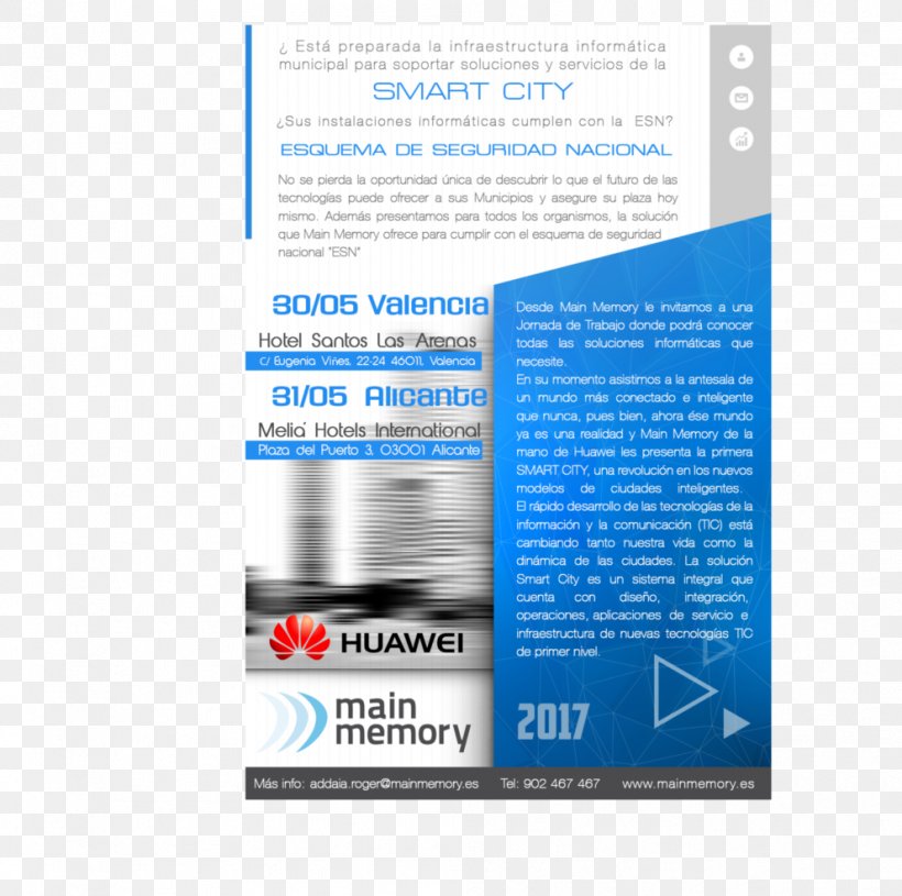 Main Memory Manuel Carlos Martí Font Electrical Cable Smart City Brand, PNG, 991x985px, Electrical Cable, Brand, City, Huawei, Instalaciones De Los Edificios Download Free