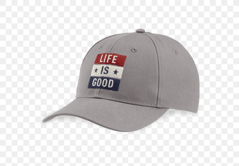 Baseball Cap Grey Life Is Good Company, PNG, 570x570px, Watercolor, Cartoon, Flower, Frame, Heart Download Free
