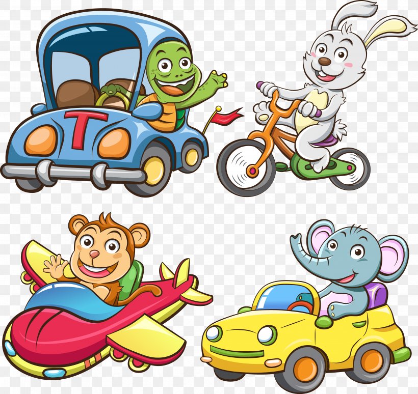 Car Vehicle Funny Animal, PNG, 4761x4497px, Car, Animal, Animal Figure, Area, Art Download Free