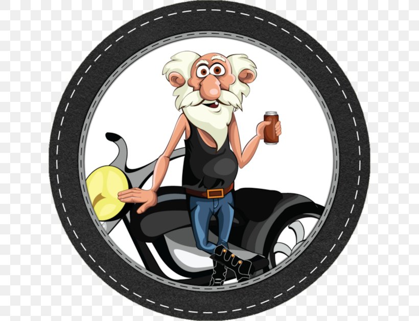 Motorcycle Cartoon Illustrator, PNG, 630x630px, Motorcycle, Art, Automotive Tire, Cartoon, Custom Motorcycle Download Free