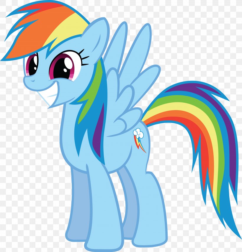Rainbow Dash Pinkie Pie Pony Rarity Twilight Sparkle, PNG, 3866x4031px, Rainbow Dash, Animal Figure, Applejack, Art, Cartoon Download Free