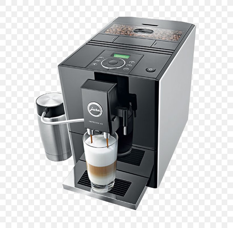 Coffee Espresso Machines Jura IMPRESSA A9 Jura Elektroapparate, PNG, 800x800px, Coffee, Coffee Cup, Coffeemaker, Drink, Drip Coffee Maker Download Free