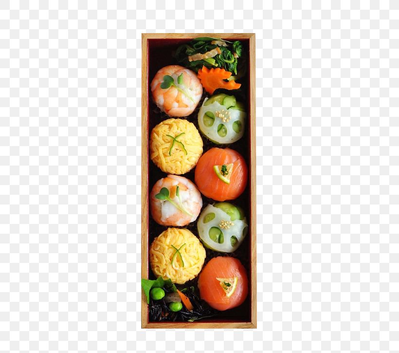 Sushi Bento Japanese Cuisine Onigiri Omelette, PNG, 564x725px, Sushi, Asian Food, Bento, Clementine, Comfort Food Download Free