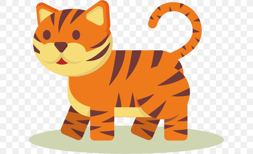 Tiger Euclidean Vector If(we) Icon, PNG, 633x499px, Tiger, Animal, Big Cats, Carnivoran, Cartoon Download Free