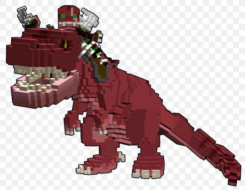 Trove Tyrannosaurus Dinosaur Voxel IGN, PNG, 1398x1082px, Trove, Character, Dinosaur, Fictional Character, Ign Download Free
