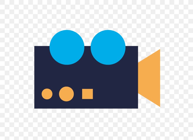 Video Projector Video Camera Icon, PNG, 595x595px, Projector, Animation, Area, Blue, Brand Download Free
