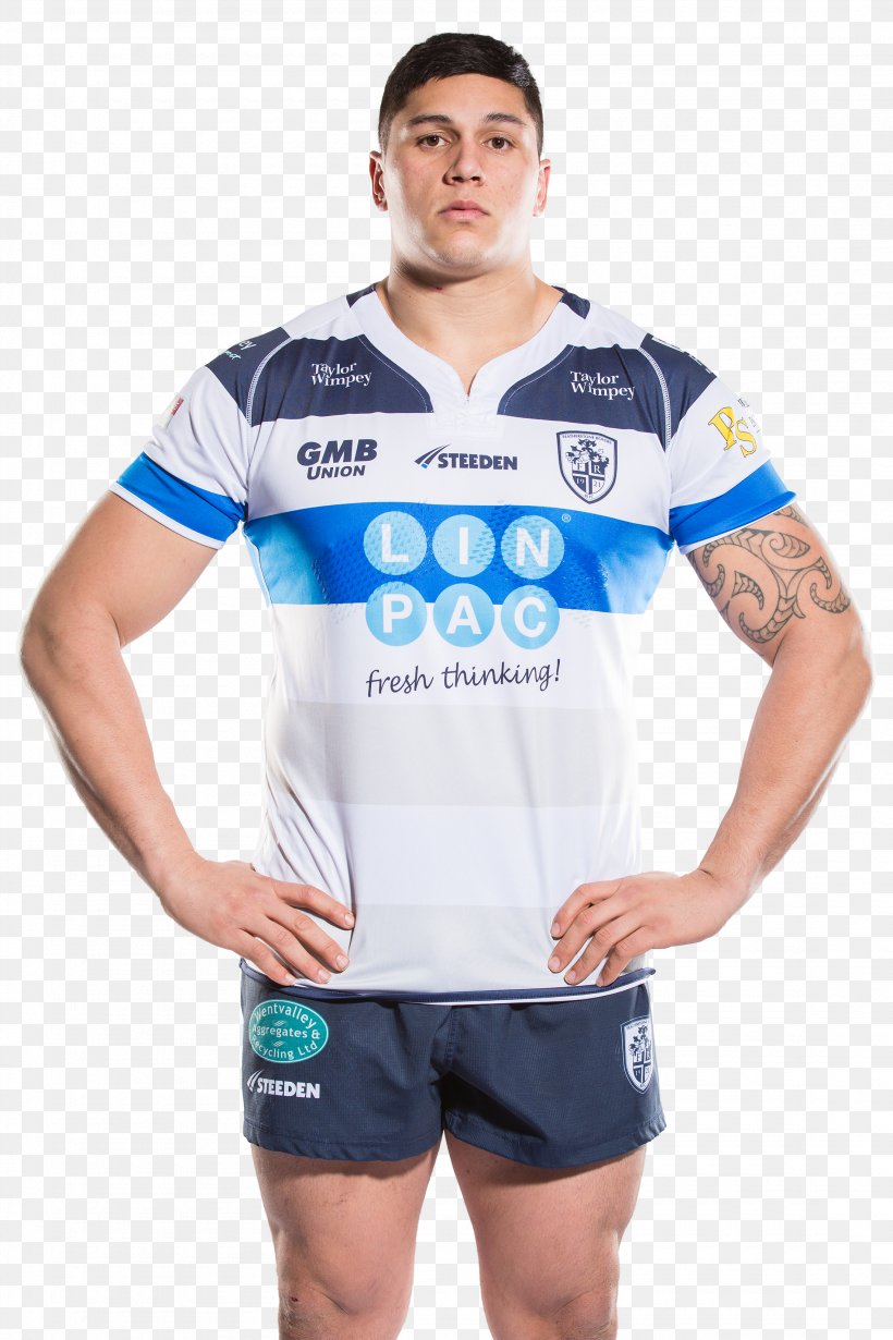 Gareth Hock Featherstone Rovers Barrow Raiders T-shirt, PNG, 2200x3300px, Featherstone Rovers, Barrow Raiders, Barrowinfurness, Blue, Clothing Download Free