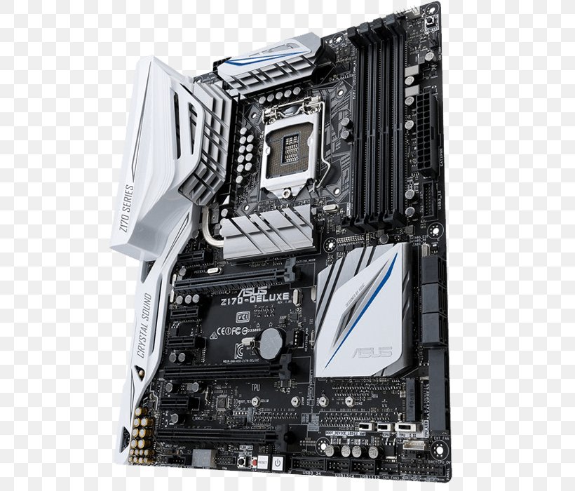 Z170 Premium Motherboard Z170-DELUXE Computer Cases & Housings ASUS LGA 1151, PNG, 700x700px, Motherboard, Asus, Atx, Chipset, Computer Accessory Download Free