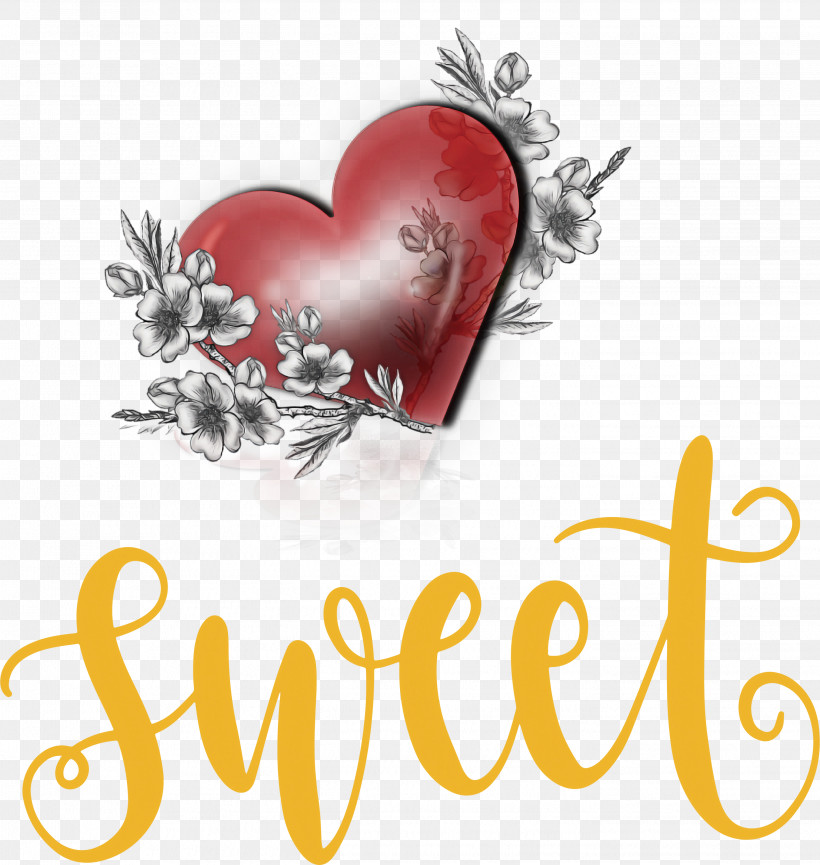 Be Sweet Valentines Day Heart, PNG, 2841x3000px, Be Sweet, Heart, M095, Valentines Day Download Free