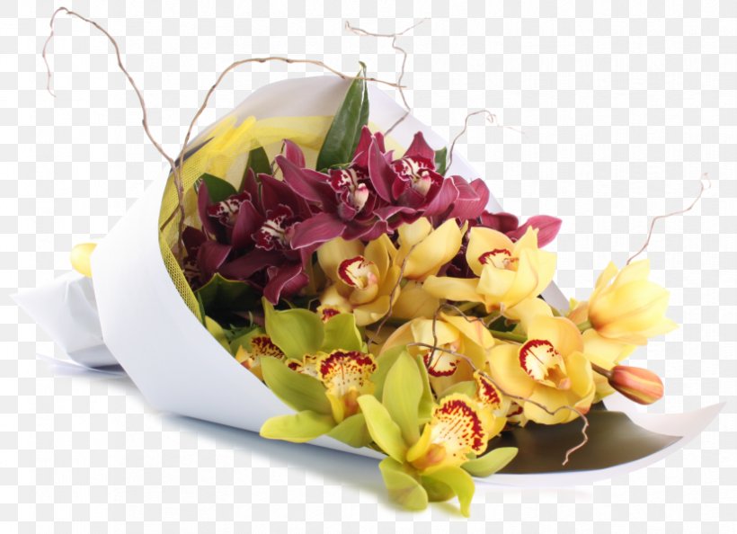 Floral Design Flower Bouquet Cut Flowers Orchids Boat Orchid, PNG, 828x600px, Floral Design, Boat Orchid, Cut Flowers, Dish, Floristry Download Free