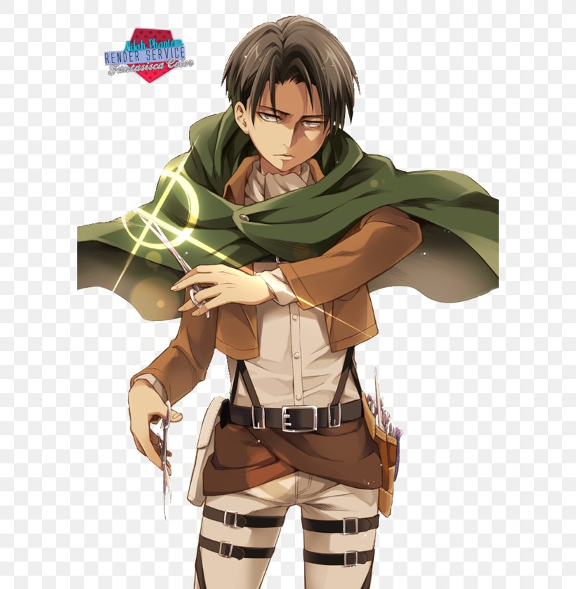 Levi Eren Yeager Mikasa Ackerman Rendering Attack On Titan, PNG, 600x839px, Watercolor, Cartoon, Flower, Frame, Heart Download Free