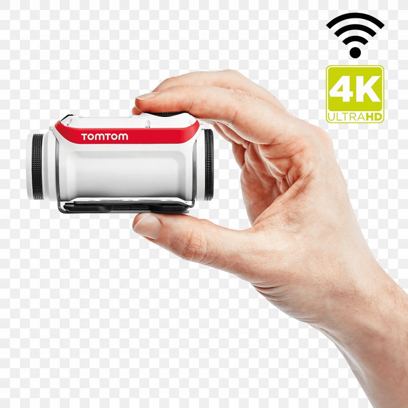 TomTom Bandit Action Camera Video Cameras 4K Resolution, PNG, 3000x3000px, 4k Resolution, Tomtom Bandit, Action Camera, Camera, Digital Cameras Download Free