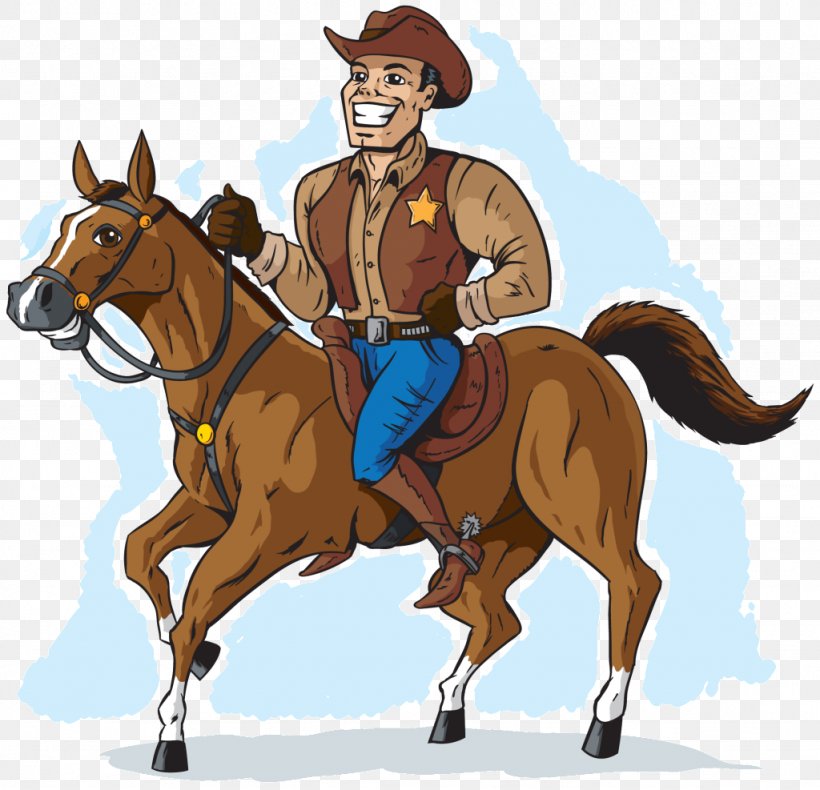 American Paint Horse Equestrian Cowboy Clip Art, PNG, 1024x987px, American Paint Horse, Bridle, Cartoon, Cattle Like Mammal, Cowboy Download Free