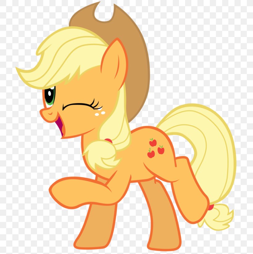 Applejack Pony Pinkie Pie Rainbow Dash Twilight Sparkle, PNG, 740x824px, Watercolor, Cartoon, Flower, Frame, Heart Download Free