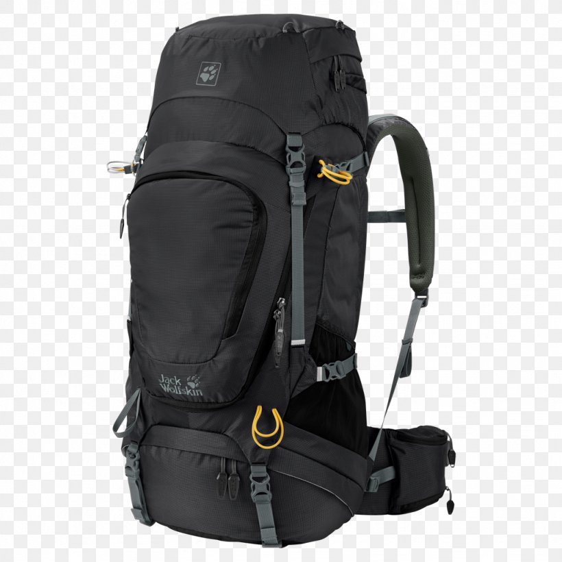 Backpacking Jack Wolfskin West Highland Way Hiking, PNG, 1024x1024px, Backpack, Backcountrycom, Backpacking, Bag, Black Download Free